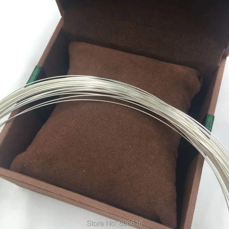 

Проволока из серебра S925 пробы, 3,5 М = 8 г, 0,5 мм/Вт