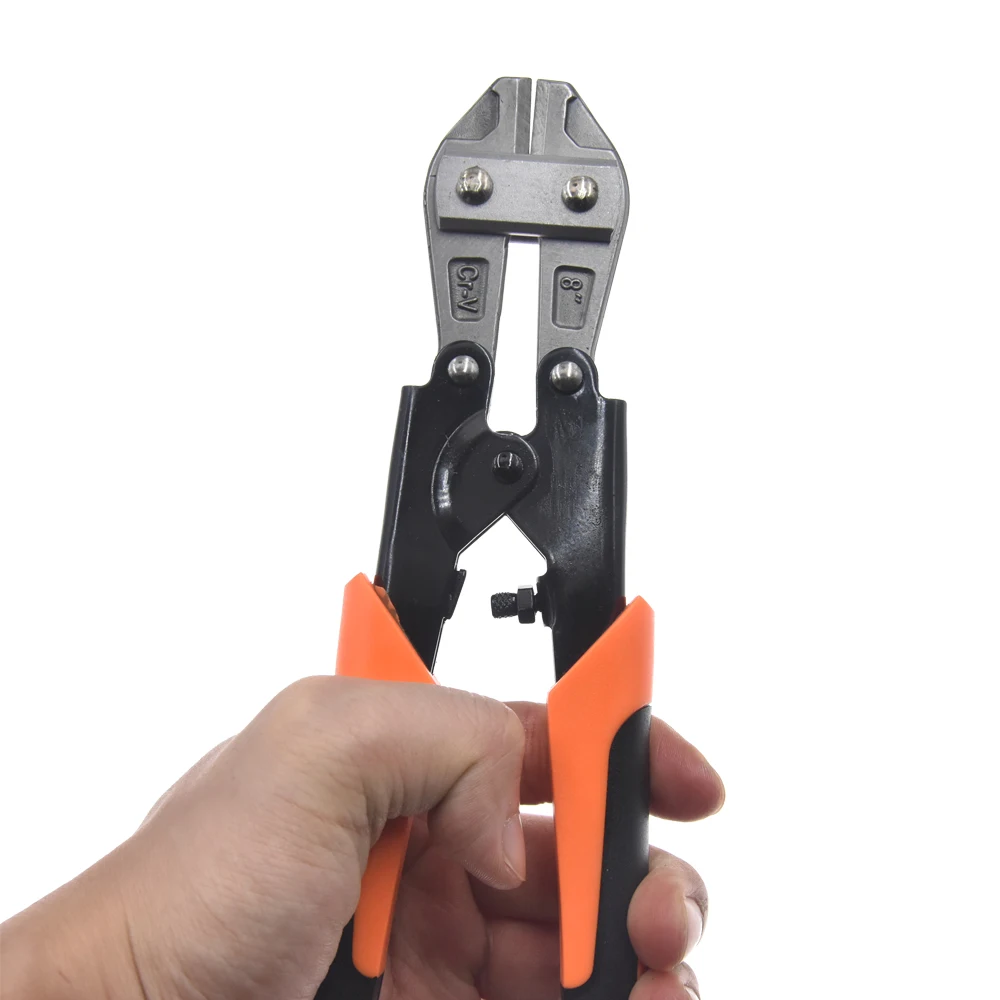 Professional 8 Inch Iron Aluminum Wire Cable Chain Cutter Stripper Electrician Heavy Duty Cutting Plier Household DIY Opening |