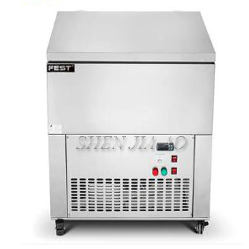 Коммерческий льдогенератор со снежинками автоматическая машина для