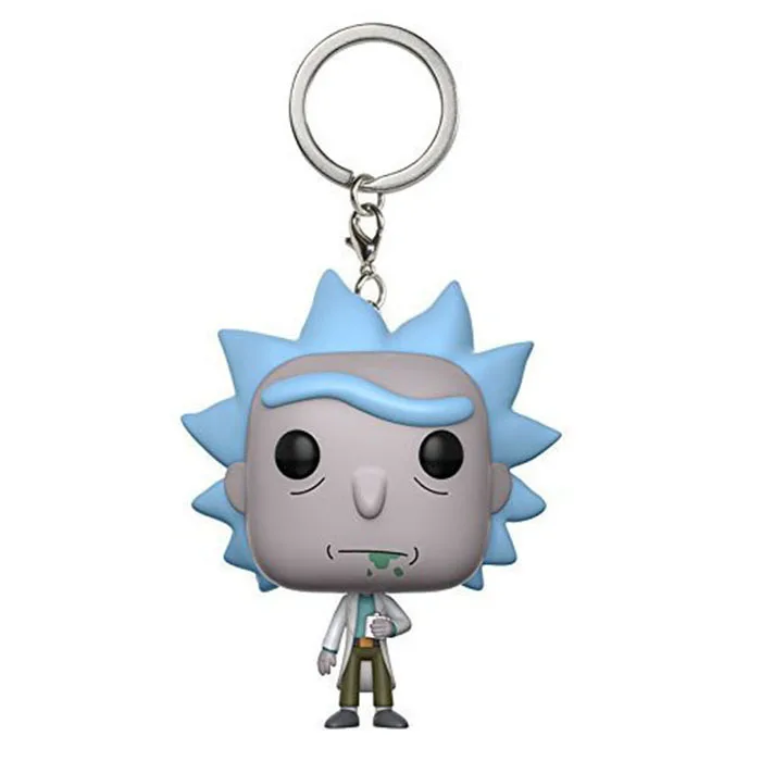 rick 50 шт./компл. брелок игрушка чудо-женщина Сейлор Мун очень странные дела Чаки baymax Dragon Ball Наруто-куклы - Цвет: rick
