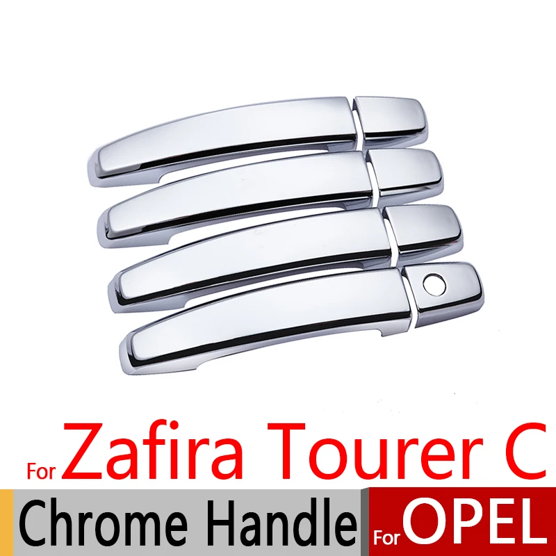 Для Opel Zafira Tourer C 2011-2017 хромированные покрытия для дверных ручек набор отделки Vauxhall