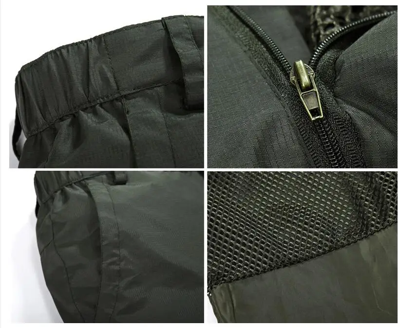 

Outdoor hiking jacket Pants suits men plus size waterproof Windbreaker quick drying camping fishing jacket +Pants Sports Sets