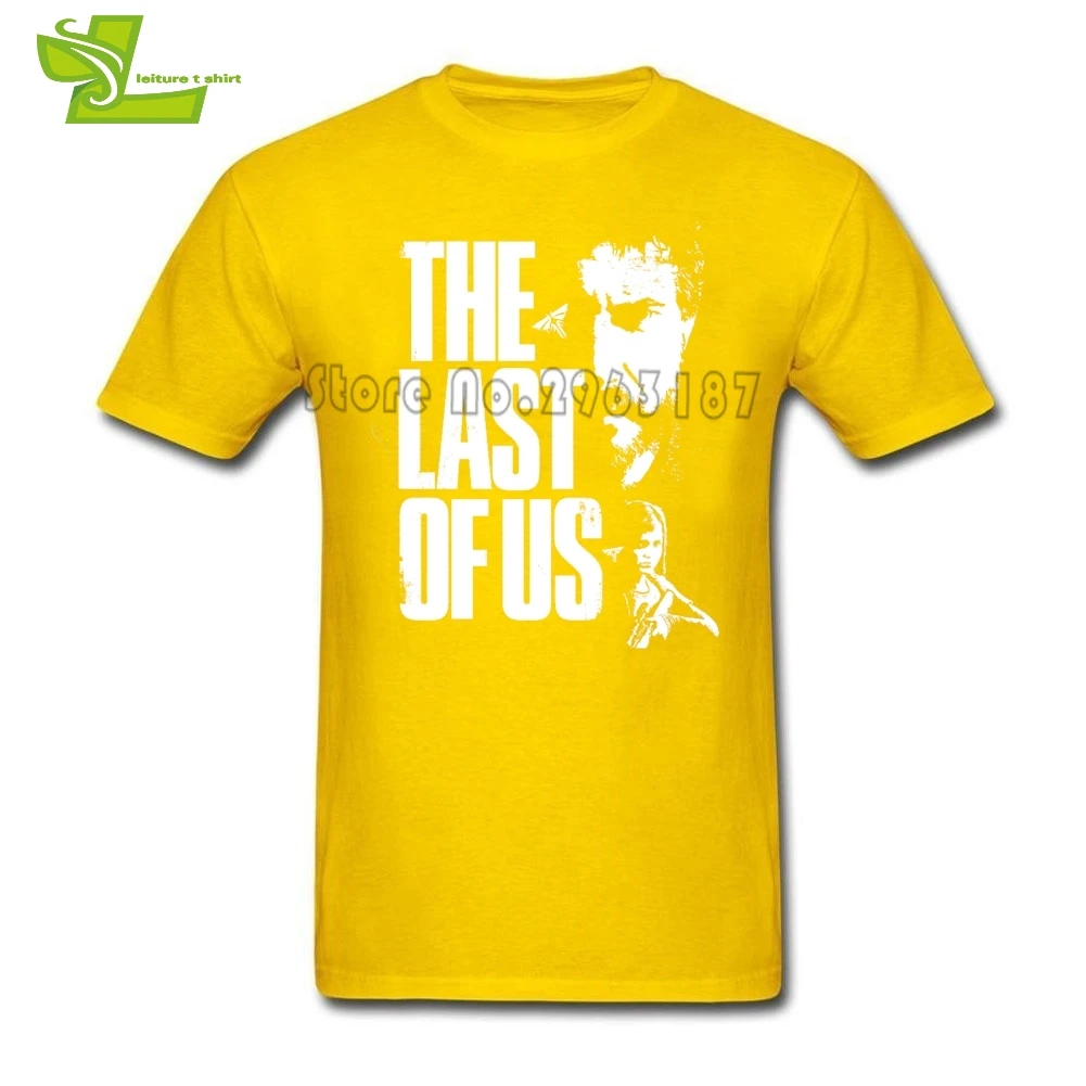 The Last Of Us Male T Shirt Fashion Customized Comfortable T-Shirt Men Summer Round Neck Tshirts Dad Newest Unique Tee | Мужская одежда