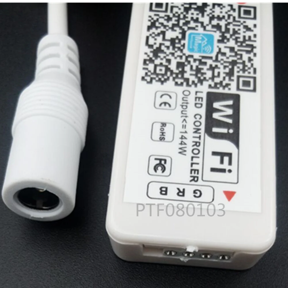 1 шт. 144 Вт RGBW Wifi LED RGB контроллер DC12V мини RGB/RGBW для светодиодные ленты | Лампы и