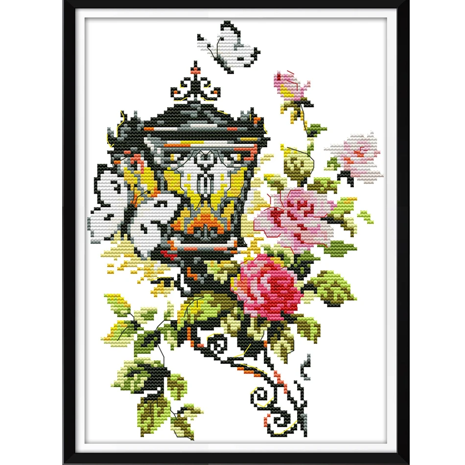 

Joy Sunday,The light of hope,cross stitch embroidery set,printing cloth embroidery kit,needlework,DIY cross stitch embroidery