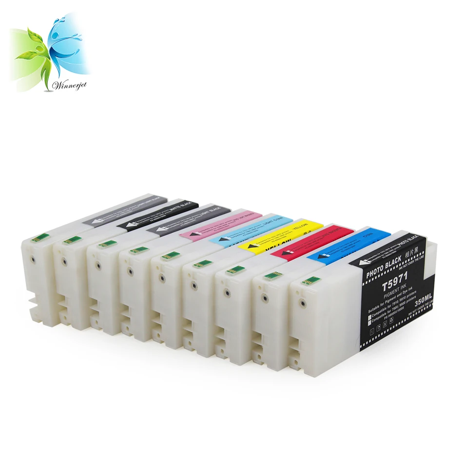 Совместимый чернильный картридж WINNERJET для принтера Epson 7890 9890 T5961-T5969 9 цветов |