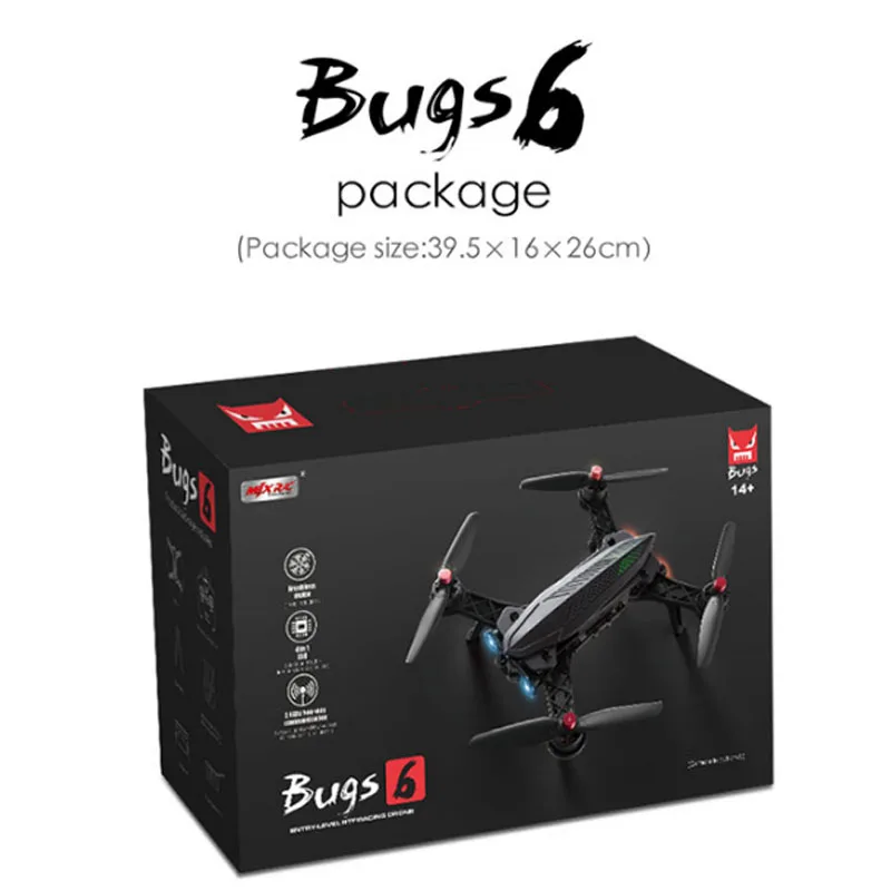 5 8G передача изображений MJX Bugs 6 B6 Профессиональный радиоуправляемый вертолет