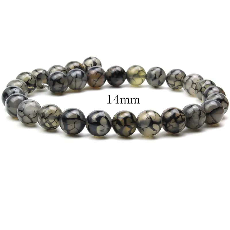 MJDCB Round 4.6.8.10.12.14mm White Agat e Beads Natural Stone For DIY Necklace Bracelets Jewelry Making Free Shipping | Украшения и