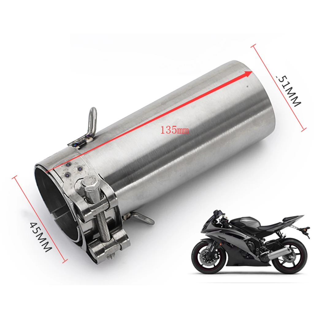 

Глушитель выхлопной диаметром 51 мм для мотоцикла Yamaha R6 2006-2014, простой в установке