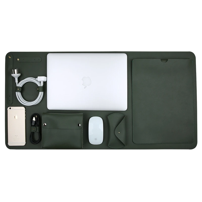Зеленый 5 в 1 компл. Эксклюзивный дизайн модная сумка для ноутбука MacBook Air 11,6 дюймов/MacBook Air 12 дюймов/MacBook Pro/Air 15,4 дюймов - Цвет: Зеленый