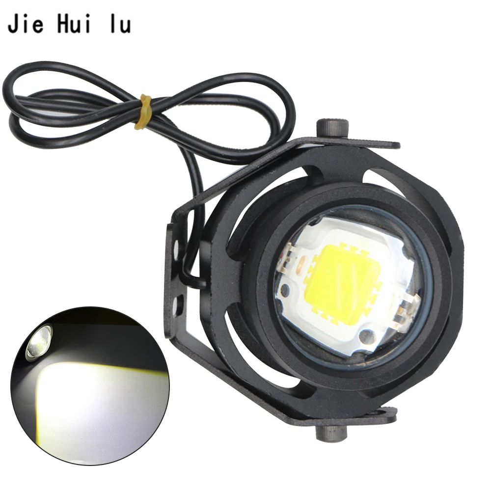 1 шт. орлиный глаз Светодиодный дневной светильник шт 10W 12V 24V Противотуманные фары
