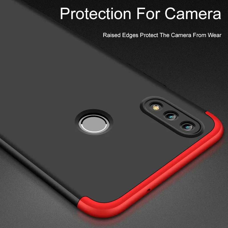 Kianghue чехол с защитой на 360 градусов для Huawei Honor 8 9 10 Lite V9 V10 V20 жесткая матовая