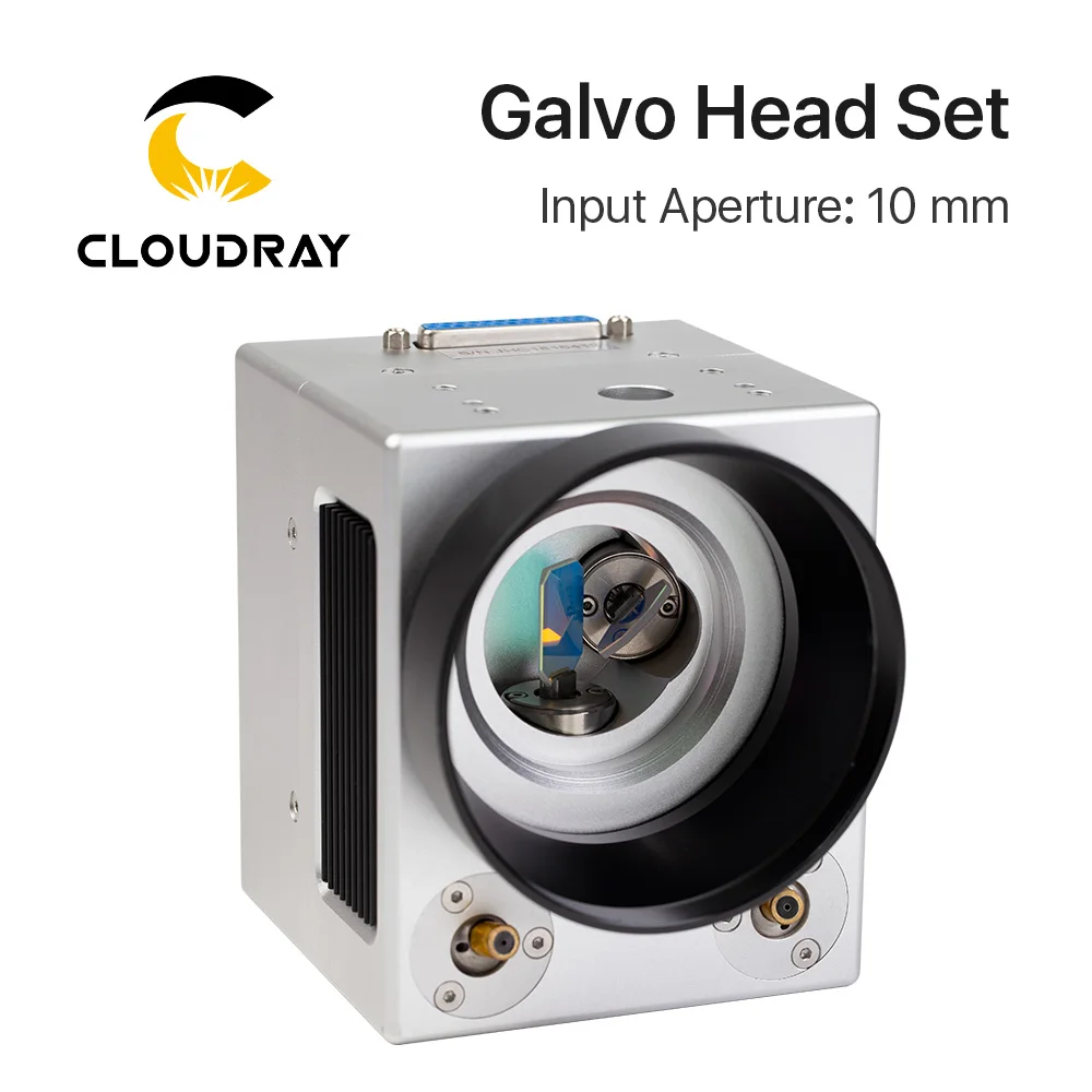 Волоконный лазер Cloudray 1064 нм высокоскоростной сканирующий гальванический сканер