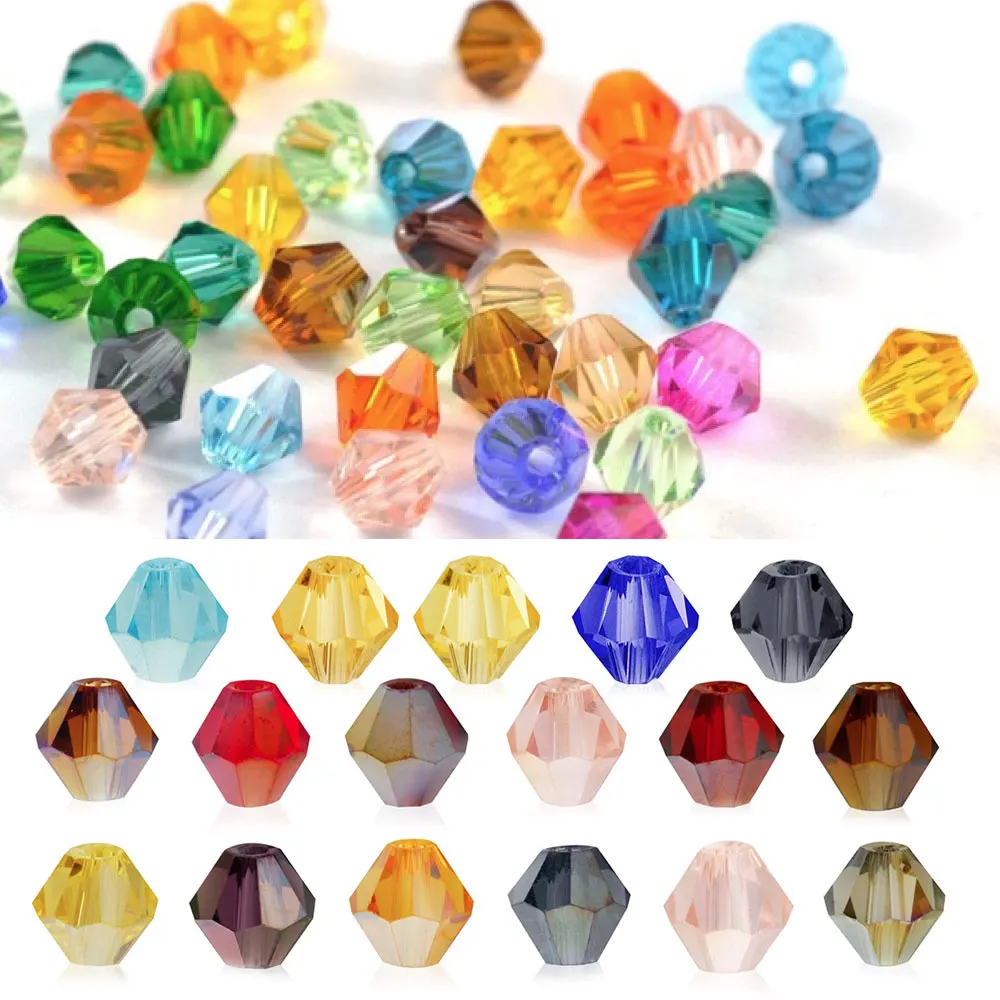 5328 40 шт. бусины для браслетов и ожерелий 8 мм|crystal bicones|jewellery makingspacer beads |