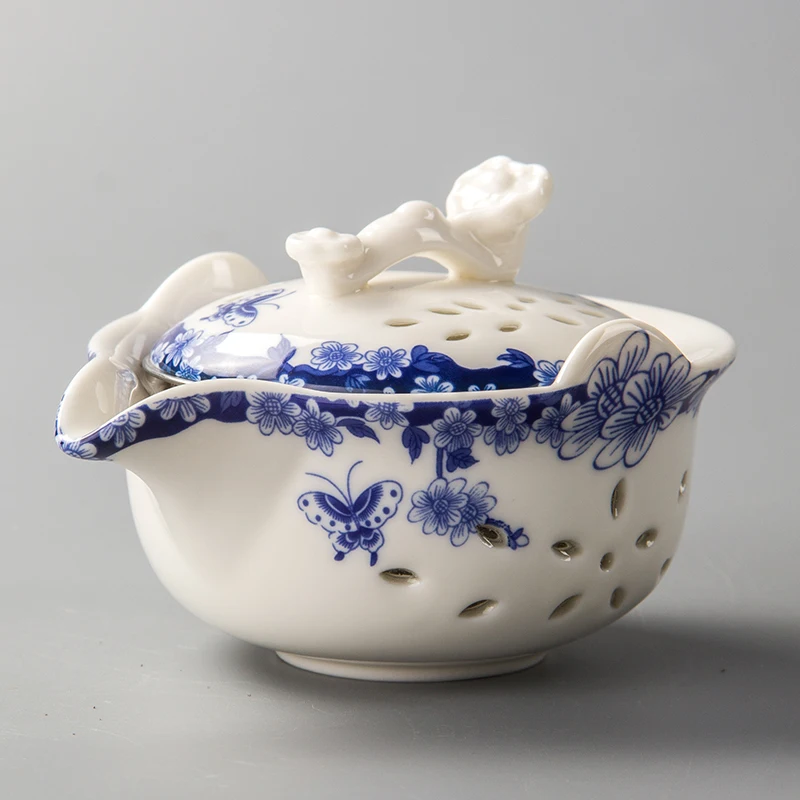 Посуда для напитков чайный набор 1 горшок 2 чайные чашки китайский женский чайник