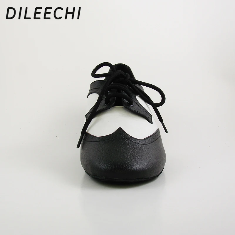 DILEECHI Spot оптовая продажа мужские черные белые натуральные кожаные туфли на