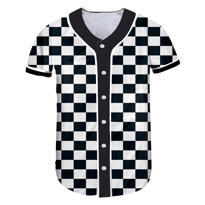 OGKB популярная женская облегающая Свободная рубашка на пуговицах с v образным