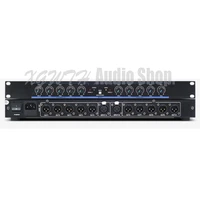 audio signal distributor two into ten gold plated card dragon stage line array performance multi amplifier splitter