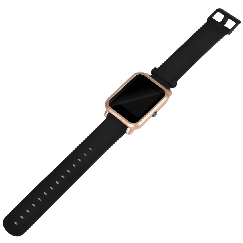 Тонкий Цветной корпус TROLLOVE чехол из поликарбоната защитный для Xiaomi Huami Amazfit Bip Youth