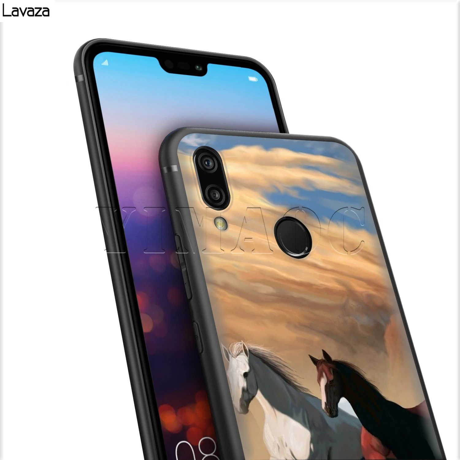 Чехол Lavaza Running Horse для Huawei Mate Y7 Y9 P8 P9 P10 P20 P30 Lite Pro P Smart Mini 2017 2019 |