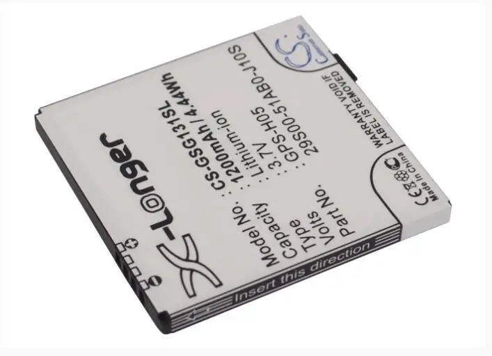 Аккумулятор Cameron Sino 1200 мАч для GIGABYTE Gsmart G1310 G1315 G1317 G1317D GSMART G1315|Аккумуляторы