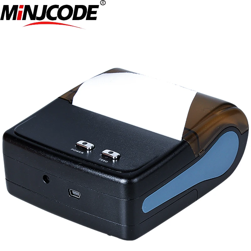 Bluetooth Термопринтер для чеков портативный мобильный беспроводной чековый принтер