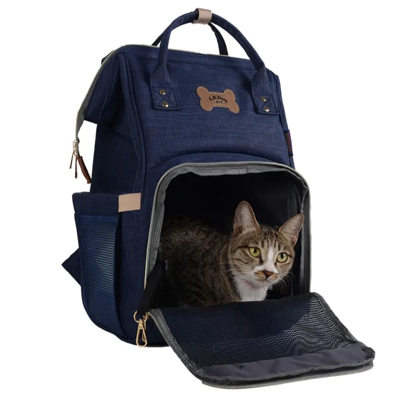 Мультфильм собак Pet Carrier Рюкзак кошка для мальчиков и девочек Puppy путешествия