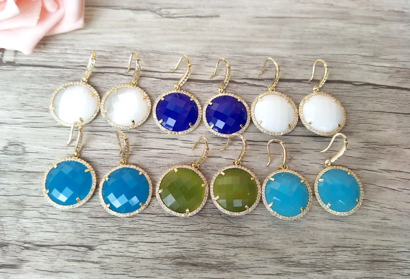 Серьги подвески с натуральным опалом 5 пар|Серьги-подвески| |