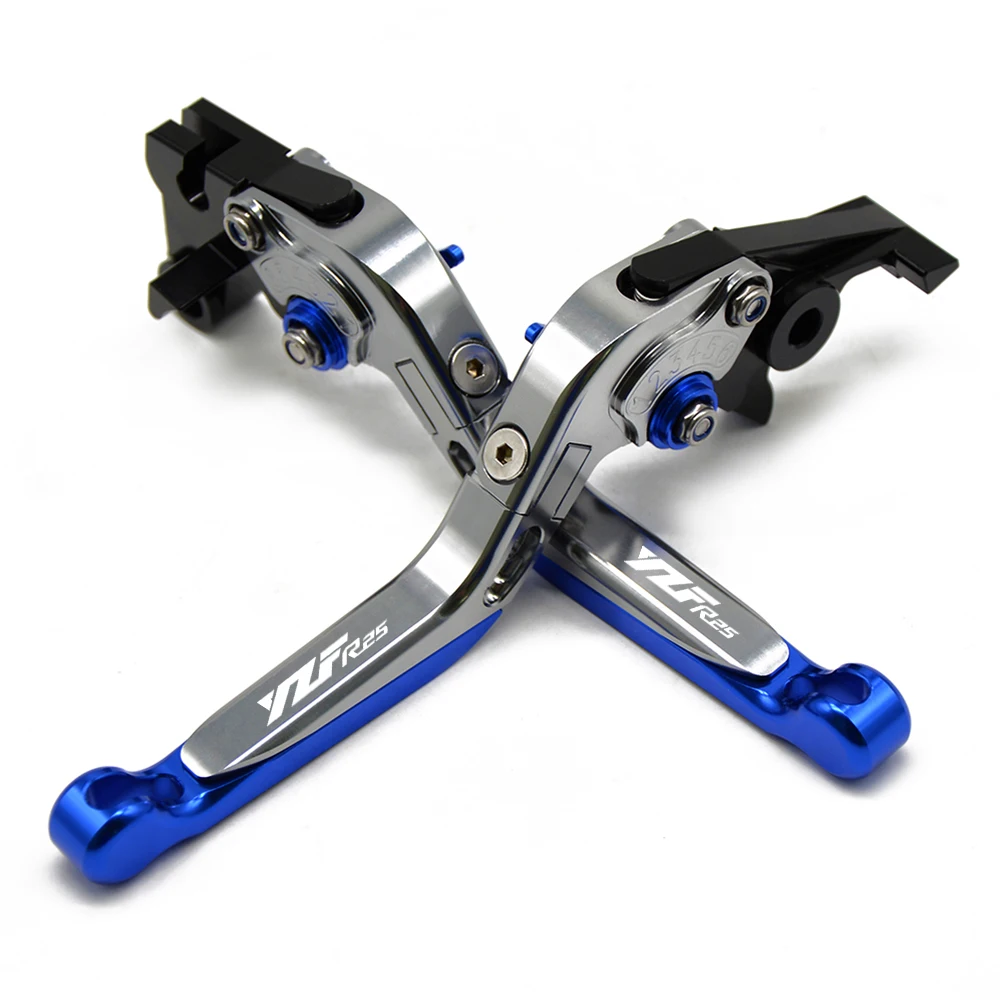 R25 для YAMAHA YZF аксессуары мотоциклов ЧПУ регулируемые складные рычаги тормозной