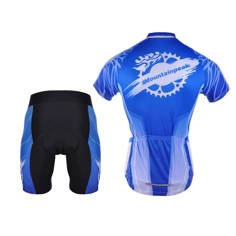Mountainpeak просвет Велоспорт Джерси комплект Pro Team Мужчины Езда Рубашка MTB велосипед 2