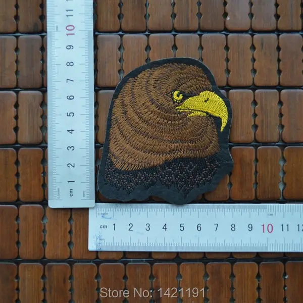 7 см * 8 коричневые нашивки с орлом в виде животных 1 шт. | Дом и сад