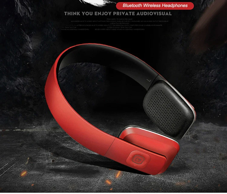 XMXCZKJ Bluetooth Беспроводные наушники с микрофоном/NFC удобные на ухо HIFI Bluetooth v4.0 гарнитура для ПК мобильного телефона