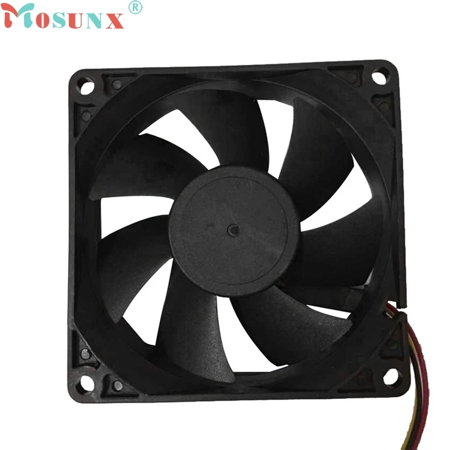 Mosunx 12VDC 0.1A 3pin Quiet 8cm/80mm/80x80x25mm 12V Computer/PC/CPU Silent Cooling Case Fan Oil Bearing 17Nov27 Drop Ship | Компьютеры и