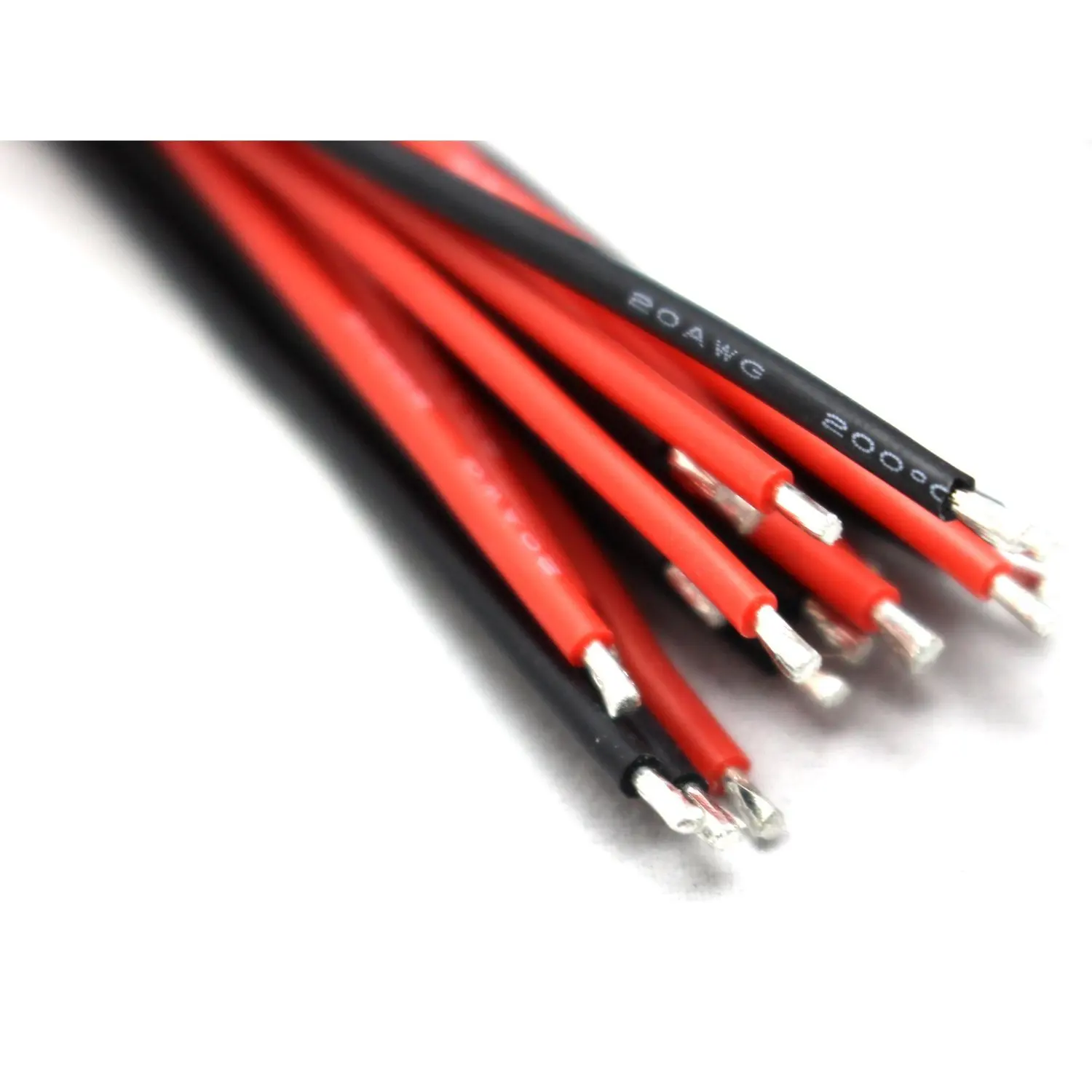 10 Pairs (Male &amp Female) 10CM 2Pin JST Wire Connector for RC Lipo Battery Discharge Esc Bec Board Line- 20AWG Silicone Cord | Игрушки и