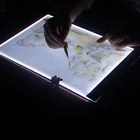 Светодиодный Трафарет, сенсорная панель, ультратонкий 3,5 мм A4 светодиодный светильник, планшет для алмазной вышивки, вышивки крестиком