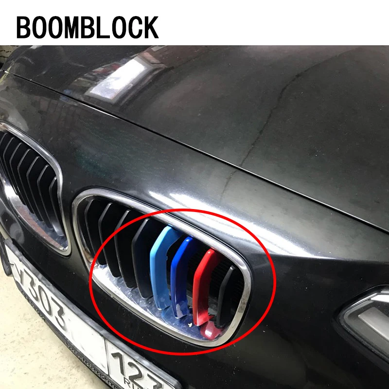 Стикеры для стайлинга автомобиля BMW 1 серии E87 E81 E82 E88 аксессуары Передние решетки