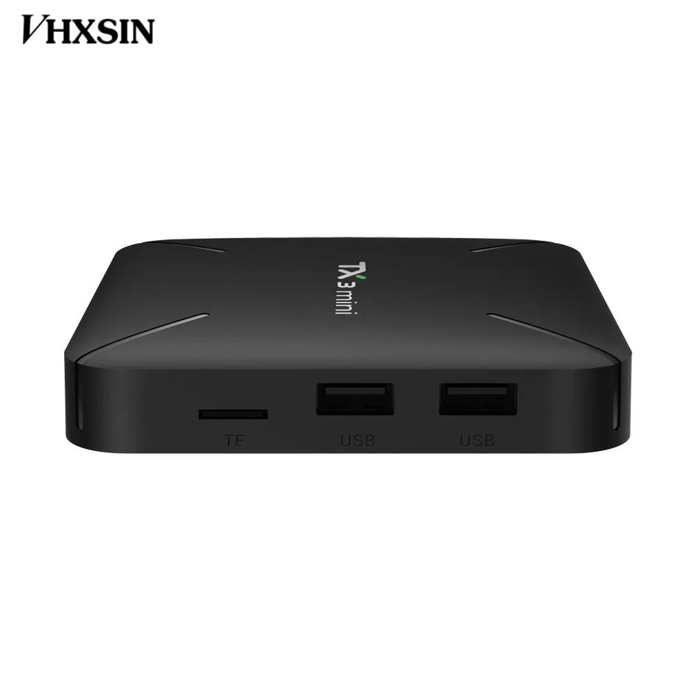 VHXSIN 20 шт./лот Tanix TX3 mini L Android TV BOX 7 1 S905W 4K HD Set Top Box 1GB 8GB Smart top Box|ТВ-приставки и