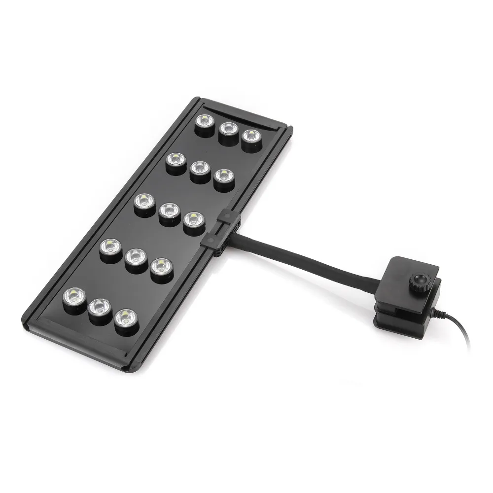 Аквариум для рыбок зажим лампа светильник белый и голубой цвет 1FT 13 Вт Алюминий