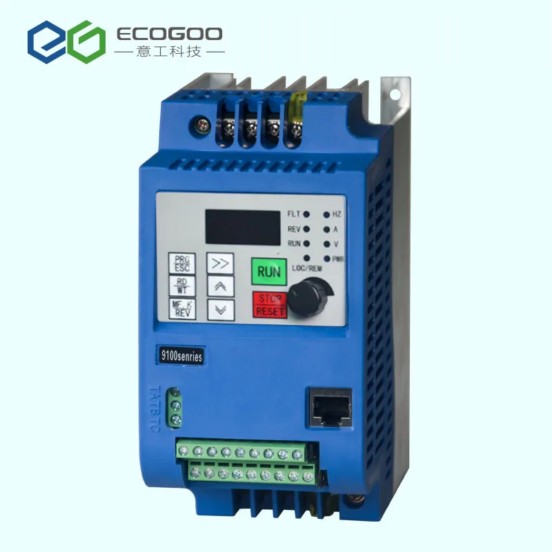 Преобразователь частоты VFD 1 5 кВт вход 220 В однофазный и выходной 3 фазный Feee