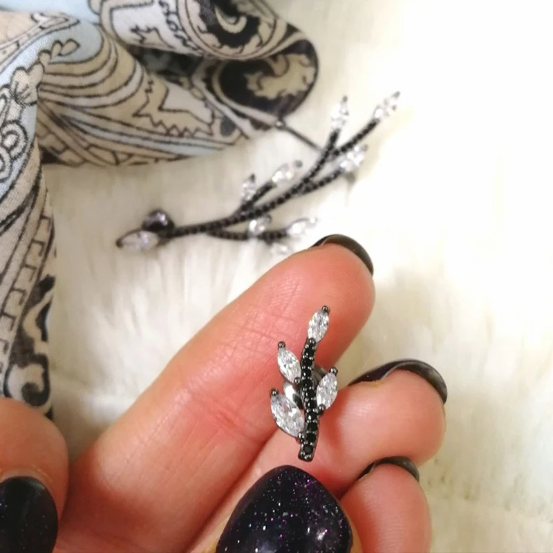 Женские серьги-гвоздики HIBRIDE с кубическим цирконием AAA аксессуары для птиц E-412 2019 |