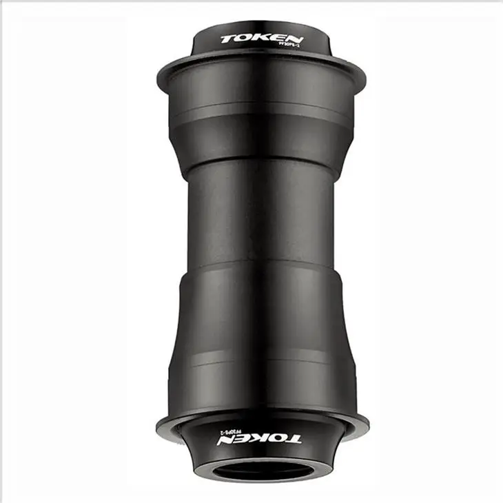 Токен черный PF30AP/PF3024MM BB Нижний Кронштейн CUPSET 97g - Цвет: PE30 turn 24mm