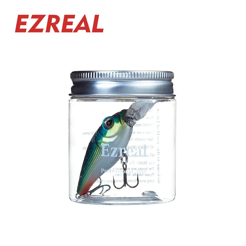 Ezreal PT50-5 Crankbait Fishing Lures tackle Wobbler 50mm 5pcs 4.5g crank Artificial Hard Bait swimbait floating | Спорт и
