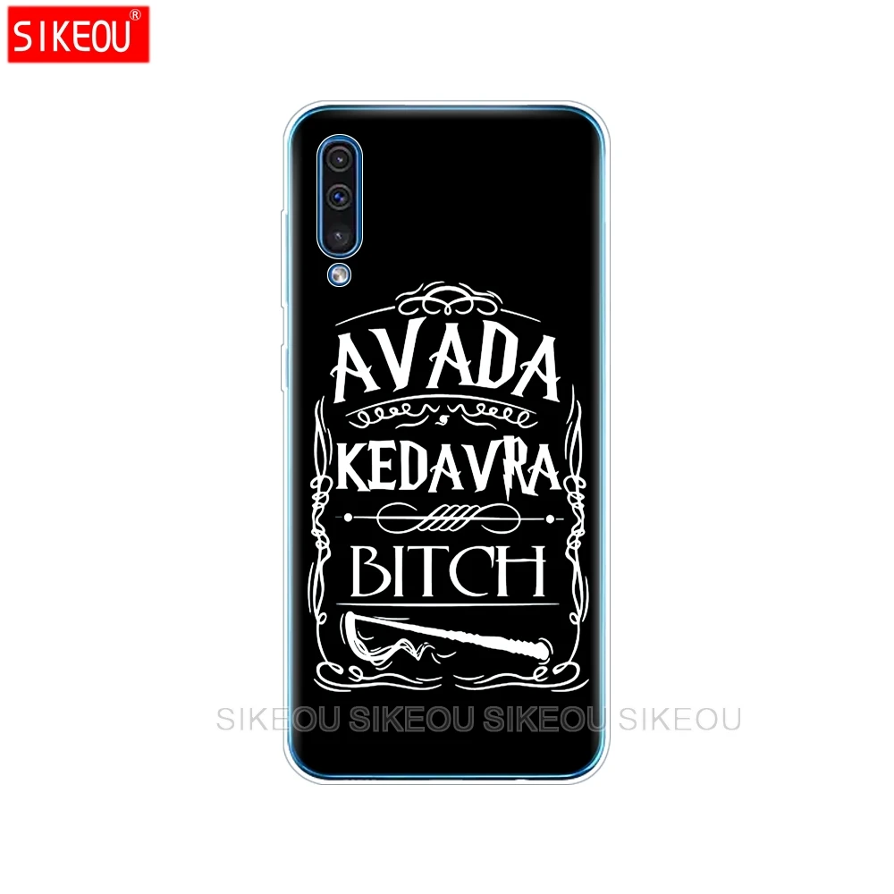 Для samsung Galaxy A50 силиконовый прозрачный Футляр задняя крышка чехол для телефона для samsung A50 A505 A505F SM-A505F мягкий чехол 6,4 - Цвет: 33989