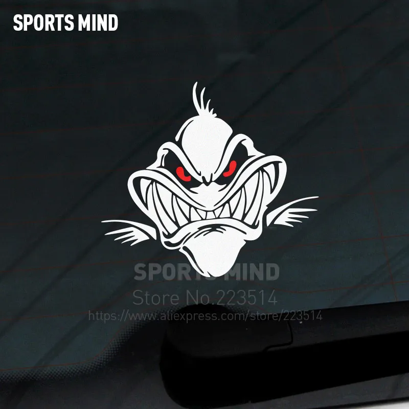3 Pieces Sports mind fish Car Sticker Decal For volkswagen ford focus 2 audi a3 bmw e46 opel astra seat stickers car accessories |
