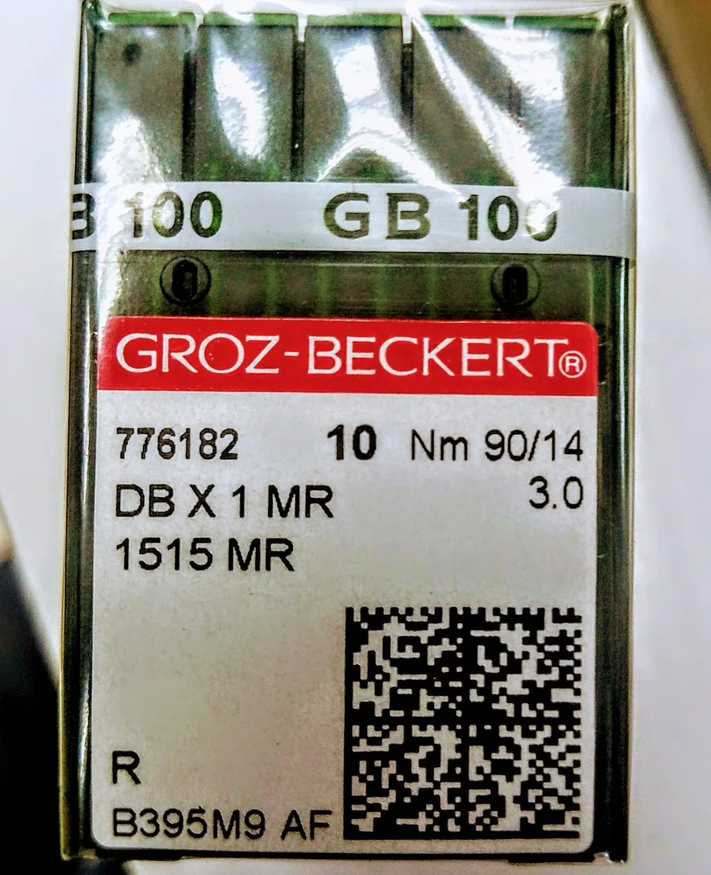 

GROZ BECKERT DBX1 MR DB1 1515 MR 776182 NEEDLE FOR industrial sewing machine JACK TYPICAL Sunstar singer jUKI PFAFF BROTHER