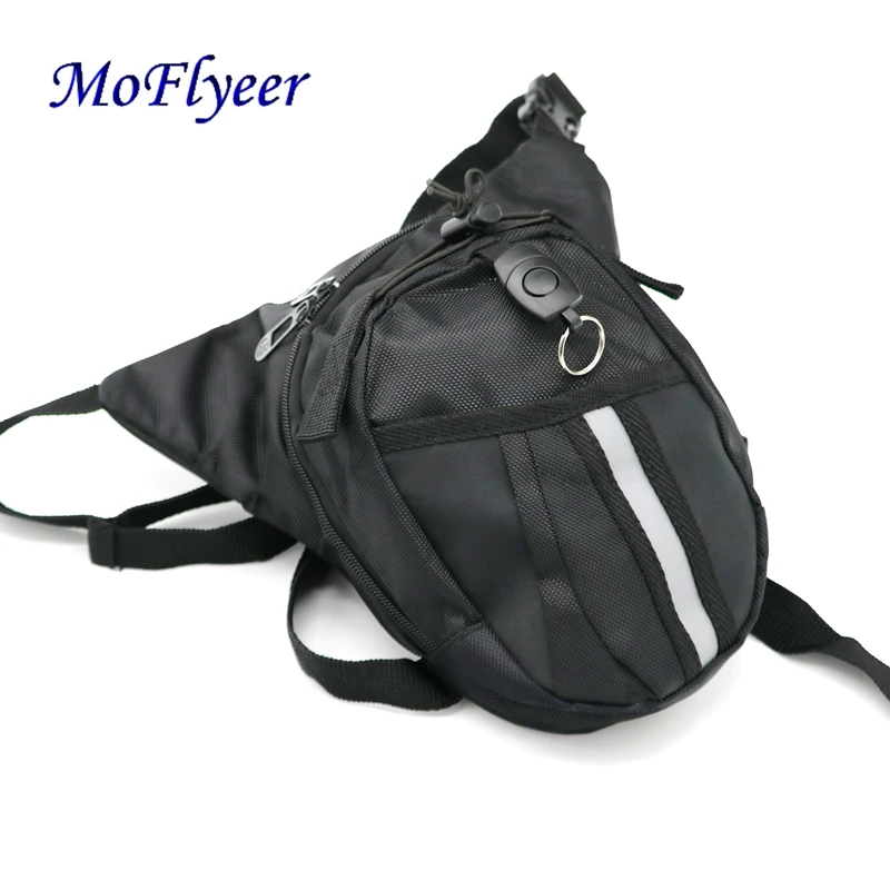 MoFlyeer Motorcycle Drop Leg Bag Waterproof Nylon Motorbike Bags Outdoor Casual Waist Bag Motor Fanny Pack Bag Wholesale