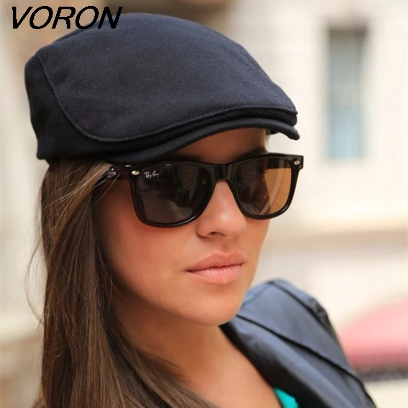 VORON новая модная мужская Кепка с плоской подошвой для отдыха, мужская Кепка с газетчиком, зимняя шапка джентльмена, кожаный берет, Осенняя распродажа