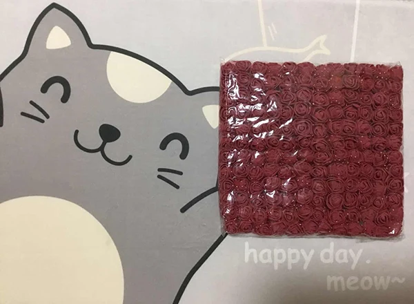 Wine Red 144 шт 2 см мини-цветок розы из пены для свадебного украшения дешевый искусственный цветок Букет DIY Скрапбукинг вечерние цветы - Цвет: Wine Red