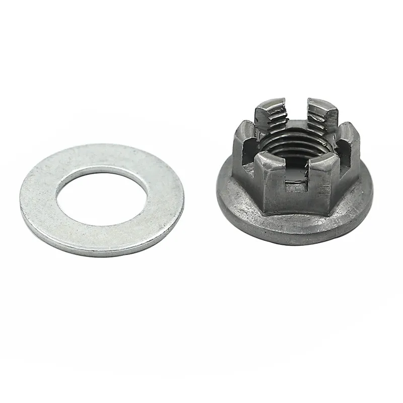For Yamaha Banshee Blaster Raptor Warrior YFZ450 Breeze Grizzly Rear Axle Castle Hub Nut Washer 350cc 1987- 2006 ATV | Автомобили и