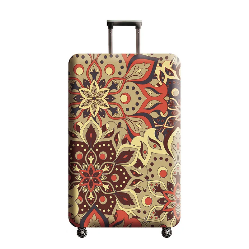 E Luggage Cover Новые защитные чехлы для багажа, эластичный Чехол для багажа от 18 до 32 дюймов, чехол для тележки, чехол, пылезащитный чехол, аксессуары для путешествий - Цвет: E Luggage Cover